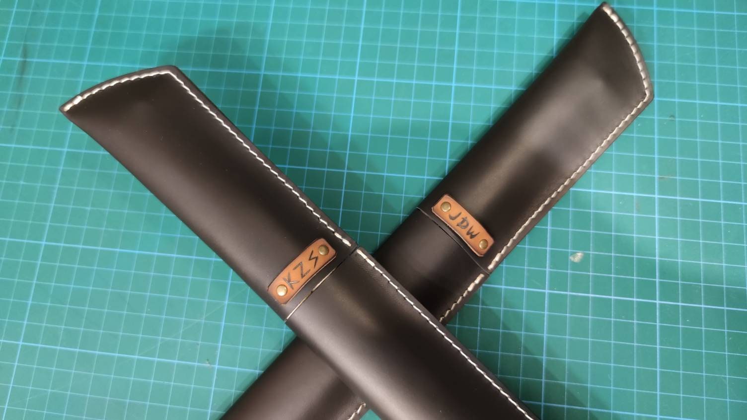 Personalized Leather Drumstick Bag Drumstick Holderleather Etsy