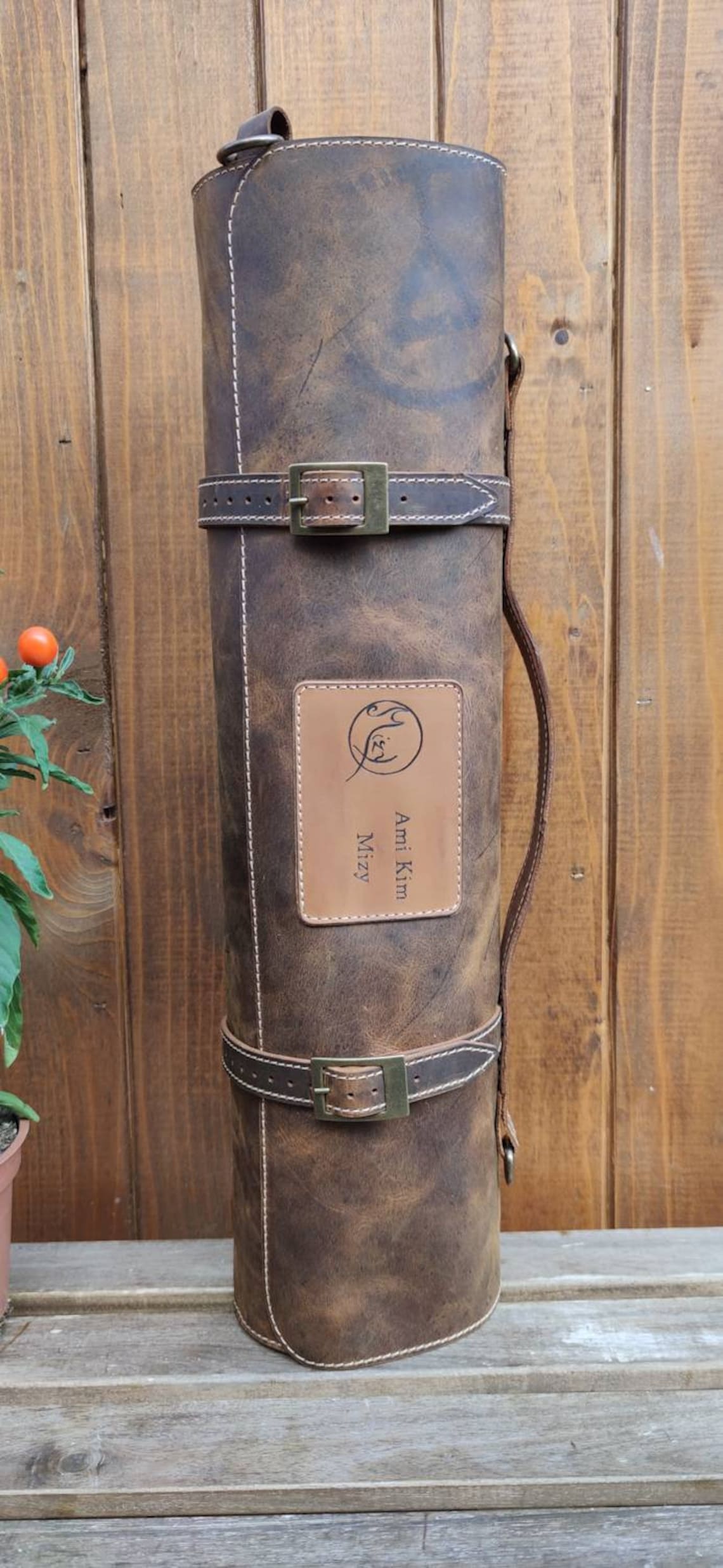 Personalized Leather Drumstick Bag Drumstick Holderleather Etsy Canada