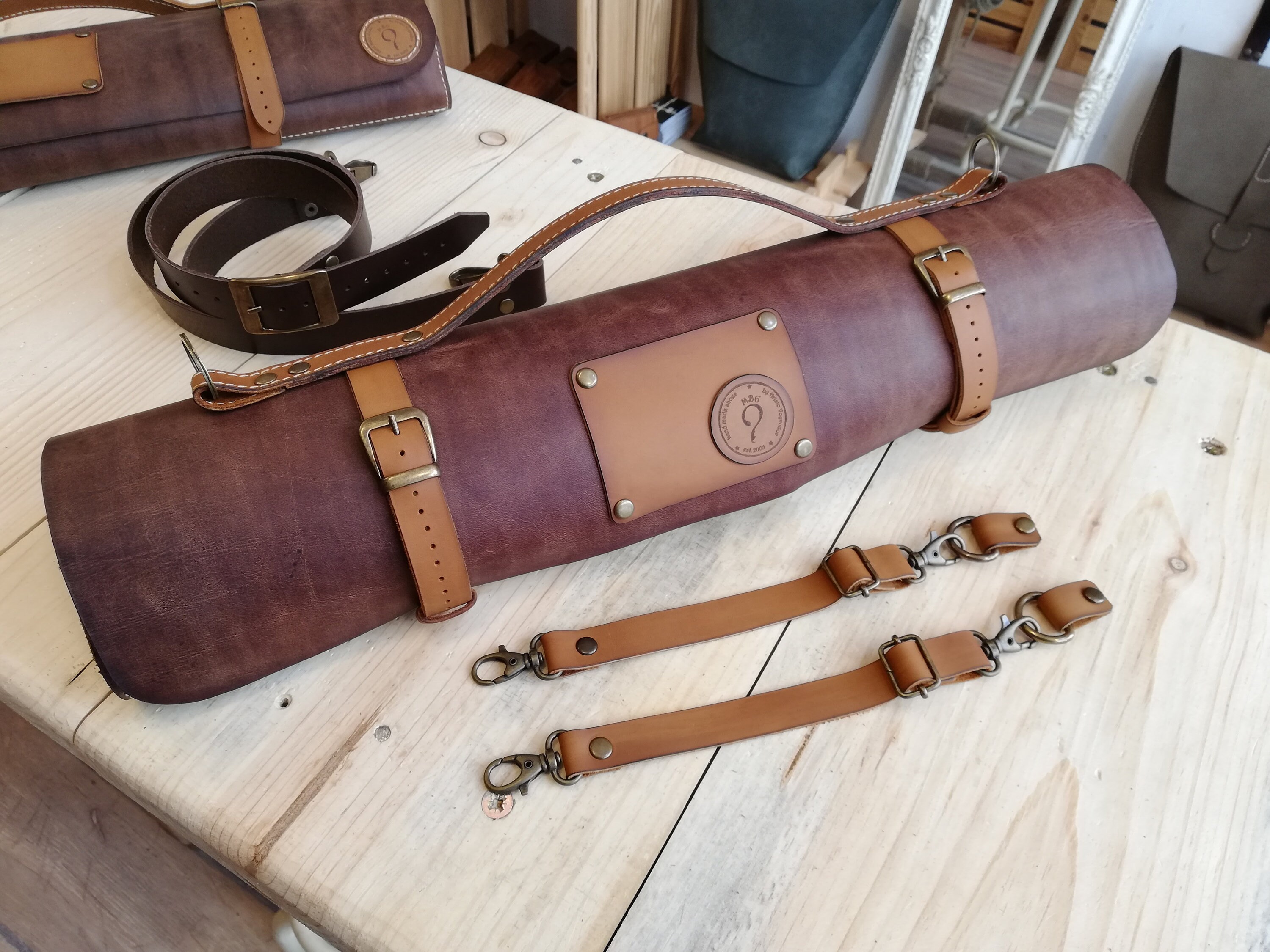 Personalized Leather Drumstick Bag Drumstick Holderleather Etsy