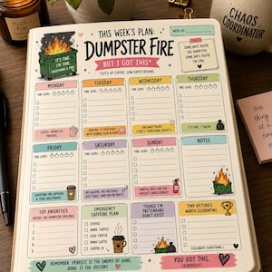 Planificador semanal de desastres
