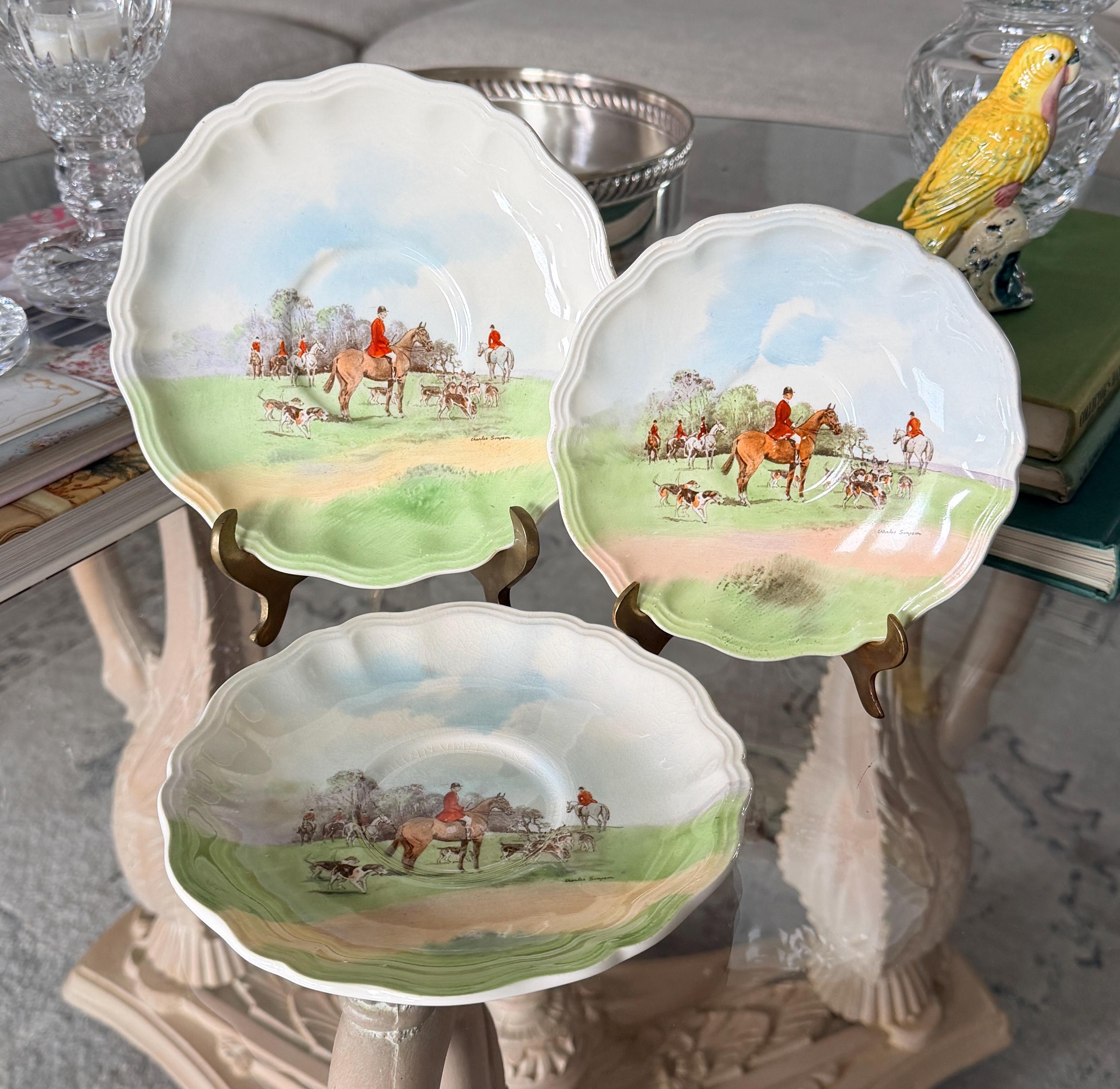 Ralph Lauren Equestrian Plates - Etsy