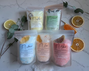 Luxury Bath Soak | Epsom, Himalayan & Dead Sea Salt Blend | Moisturizing Coconut Oil | Spa-Inspired Fragrance Bath Salts