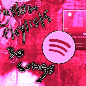 INCLUDES SKETCH) 30 song custom character and ship playlists !