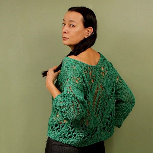 Knit Loose Sweater Etsy