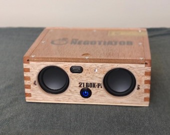 Cigar Box Bluetooth Speaker