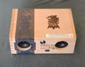 Cigar Box Bluetooth Speaker