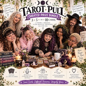 Tarot Pull Gift Bundle | 3 or 5 or 10 Card Bundles
