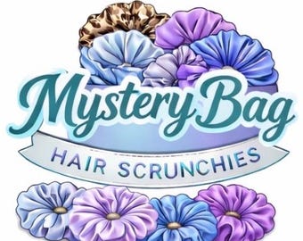 Mystery Grab Bag Handmade Hair Scrunchies