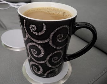 2 Pack Sofa Cupholder Insert, Couch Console Coaster, Drink Holder Accessory