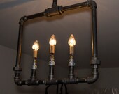 Items similar to Hanging Fireplace Lamp on Etsy