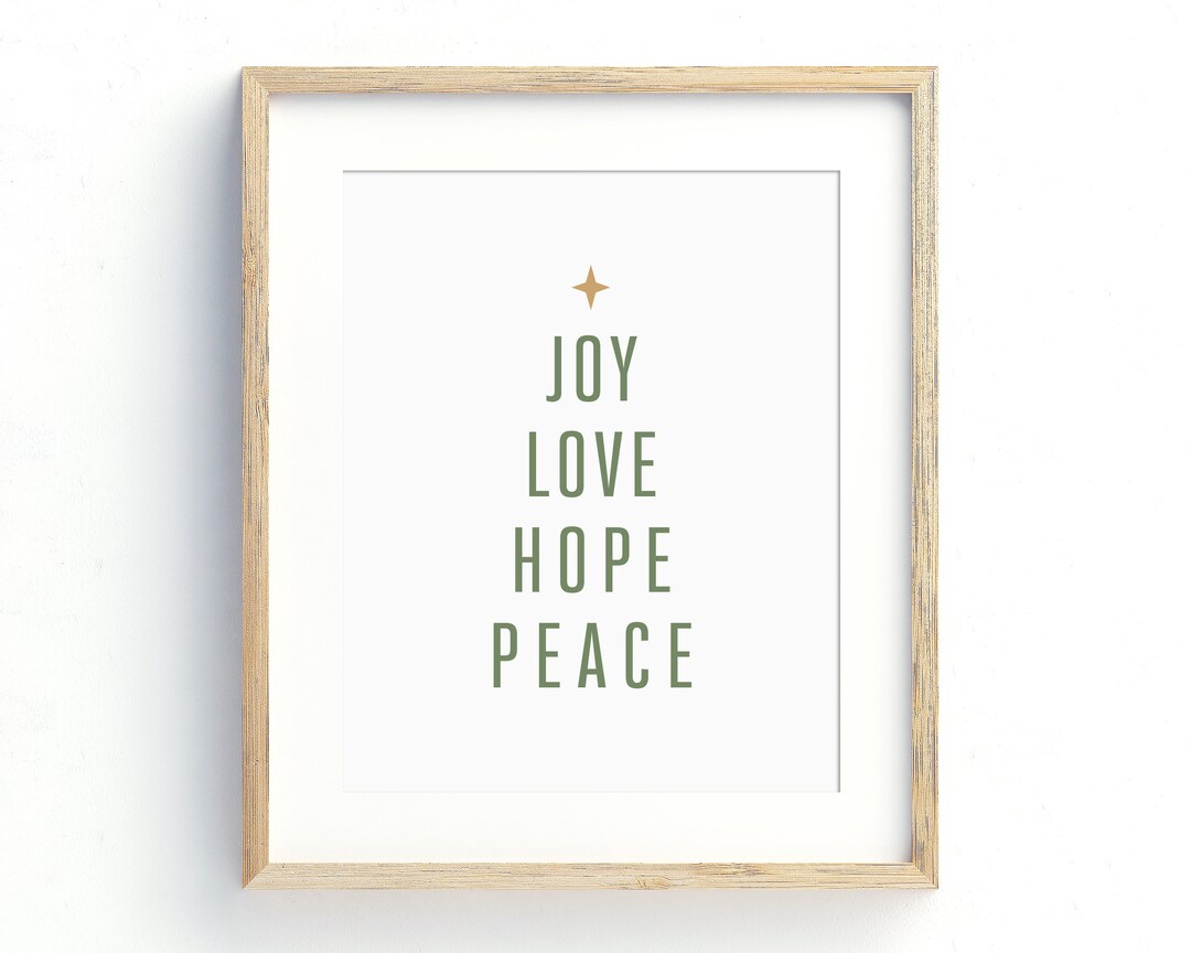 INSTANT DOWNLOAD Christmas Printable Art Holiday Decor - Etsy