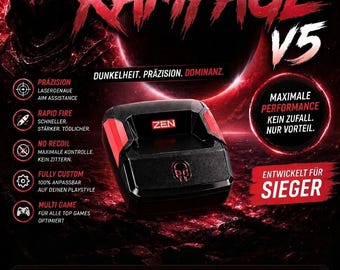 Rampage V5 Controller Configuration & Setup Guide | Custom Controller Profiles Input Customization Instant Digital Download gaming guide