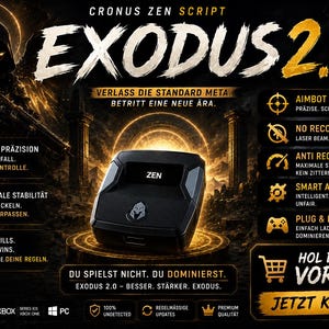 Script Exodus 2.0 + Guida | Pacchetto di script di gioco premium | Download immediato | Configurazione avanzata per giocatori | Accesso digitale