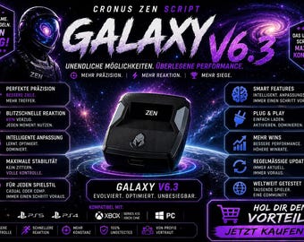 Galaxy v6.3 Script + Setup Guide | Premium Gaming Script Download | Advanced Controller Script | Pro Gamer Tool | Instant Digital Access