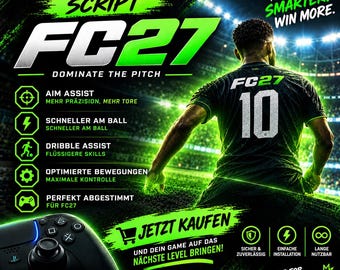 FC27 Cronus Zen Script | FC 27 Controller Configuration | Gaming Setup | Digital Download