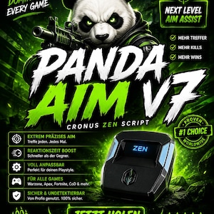 Panda AIM V7 Script + Setup Guide | Premium Gaming Script Download | Advanced Controller Script | Pro Gamer Tool | Instant Digital Access