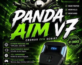 Panda AIM V7 Script + Setup Guide | Premium Gaming Script Download | Advanced Controller Script | Pro Gamer Tool | Instant Digital Access