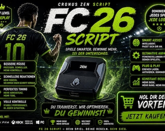 FC 26 Ultimate Script Controller Settings Guide Pro Configuration, Gameplay Optimization, Sensitivity Setup & Instant Download PDF Handbook
