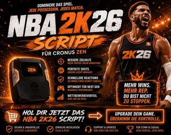 NBA 2K26 Ultimate Script | Dans Auto Green Script Rhythm Shot & Dribble Combo | Zen Script | Instant Download | PC Console
