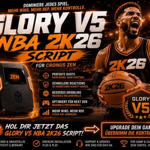 glory v5: Ultmate Nba 2k26 Cronus Zen script + Setup Guide | Premium Gaming Script Download | Advanced Controller Script | Pro Gamer Tool
