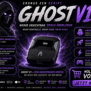 Ghost V1 Script BO7 Warzone FPS Game Script Aim Assist Controller Setup Guide Gaming Script Instant Download Pack Pro Gamer Tool