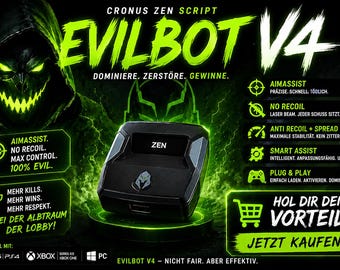EvilBotV4 Script + Setup Guide | Premium Gaming Script Download | Advanced Controller Script | Pro Gamer Tool | Instant Digital Access