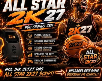 ALL Stars 2K27 Script | Cronus Zen Controller Configuration | Gaming Setup | Digital Download
