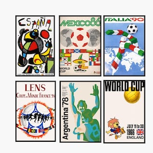 Vintage fifa world cup poster - Etsy 日本