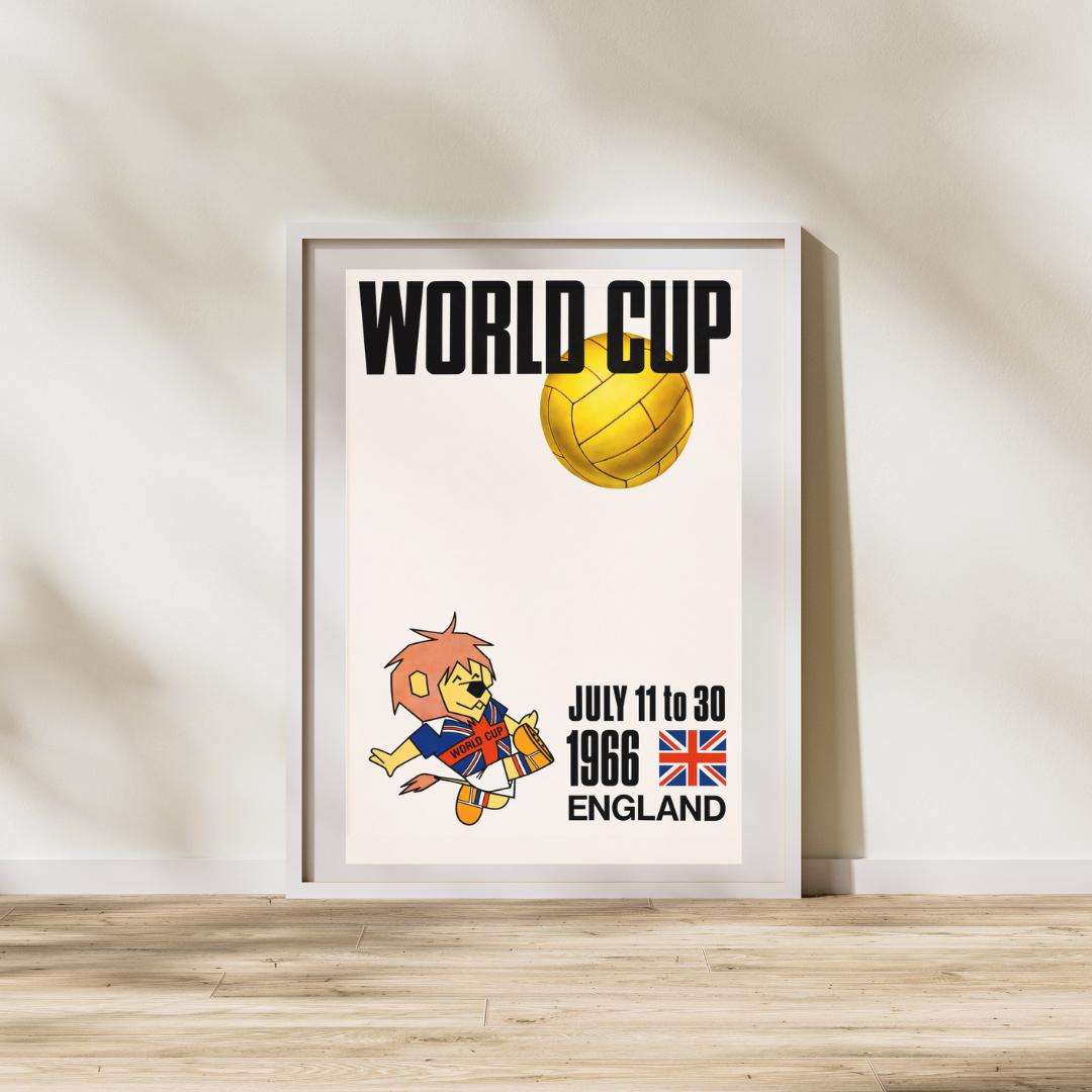 Vintage World Cup Soccer Poster Set | Retro Football Art Prints - Etsy