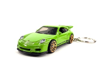 Porsche 911 GT3 Car Keychain