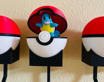 Soporte para llaveros de Pokémon para pared