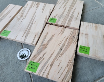 Maple - Wood Slab - 5 Piece Set