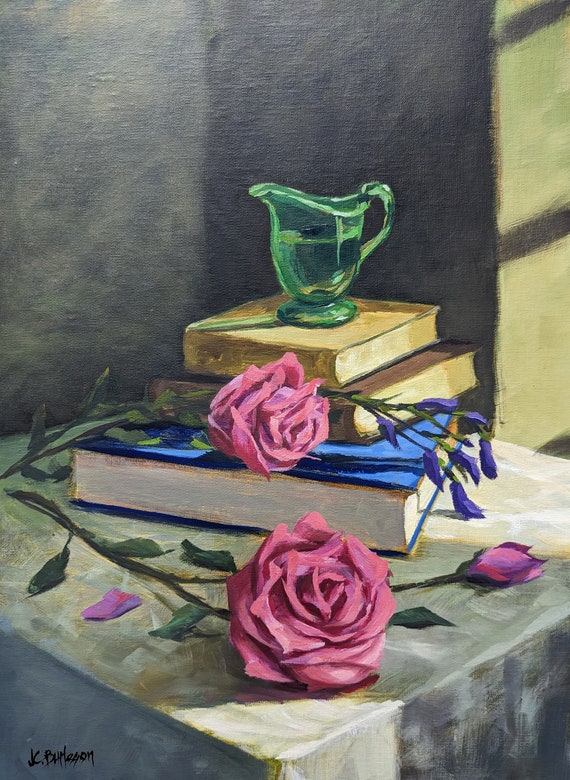 バラの油絵 楽天市場】日野 皖 「 薔薇 」 油絵 油彩画 F10 ( 10号 ) : 内田画廊