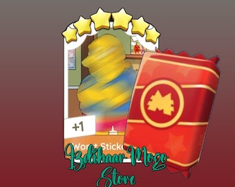 Monopoly Go! "Worst Sticker Ever" Sticker 6 Star [ Set 16 ] New Season Album