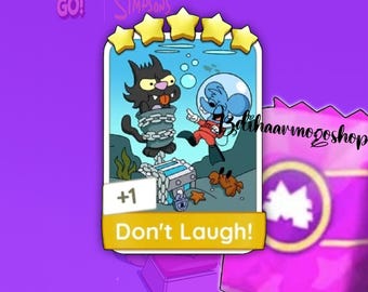 Monopoly Go! "Don't Laugh!" Sticker 5 Star [ Set 17 ] New Season Album