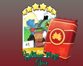 Monopoly Go! "Go to Railroad" Sticker 6 Star [ Set 17 ] New Season Album