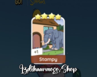 Monopoly_Go! Sticker 4 Star - Stampy - Set 13 New Season Album