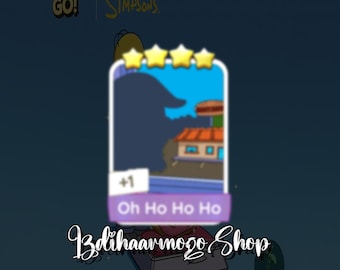 Monopoly_Go! Sticker 4 Star "OhHoHoHo" Set 15 New Season Album