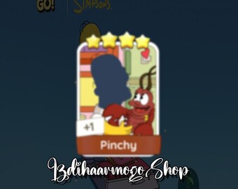 Monopoly_Go! Sticker 4 Star - Pinchy - Set 13 New Season Album