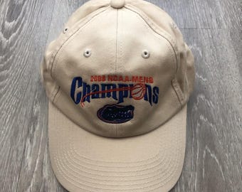 Florida Gators Top of the World 2006 NCAA Champions Hat Tan Khaki Men's OSFM Cap
