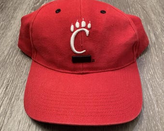 Vintage Cincinnati Bearcats Steve & Barry's Fitted Hat Adult Size 7 3/8