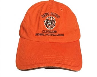 Gorra ajustable retro Cleveland Browns Dawg Pound NFL X Puma para hombre, talla única.