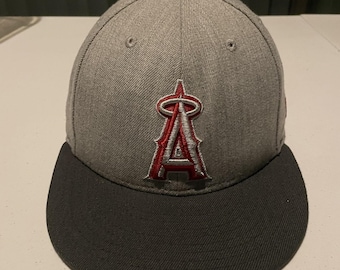 Los Angeles Anaheim Angels MLB New Era 59FIFTY Fitted Cap Hat Adult Size 7 3/8