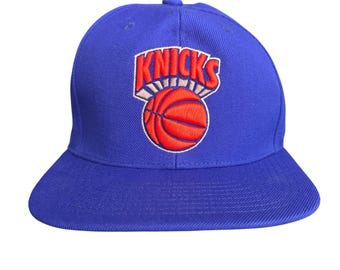 New York Knicks Mitchell & Ness NBA Fitted Hat Basketball Cap Men's Size 7 1/4