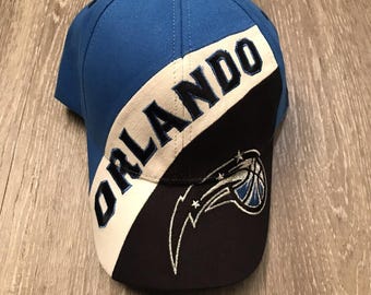 Orlando Magic NBA Adidas Retro Colorblock Adjustable Strapback Hat Youth OSFA