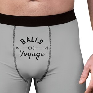 Balls Voyage boxer briefs, Free Shipping, Funny Vasectomy Gift