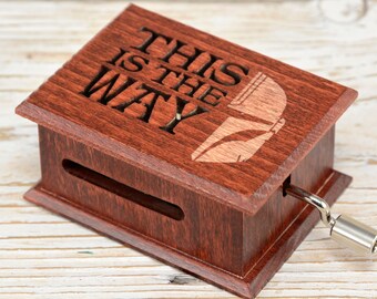 Beech Wood Wind Up Music Box GAME OF THRONES