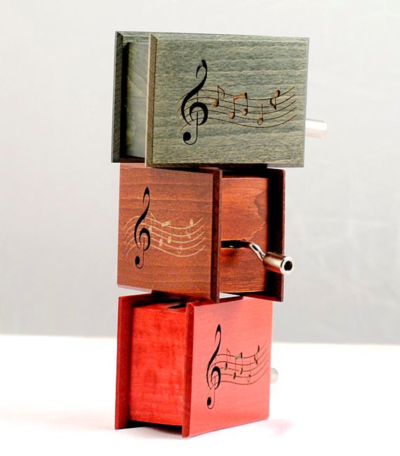 Custom Music Own Individual Unique Music Box With Optional Etsy