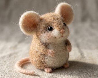 Naaldviltenset DIY-muisknutselset voor beginners Stress Relief Hobby Cadeau voor haar