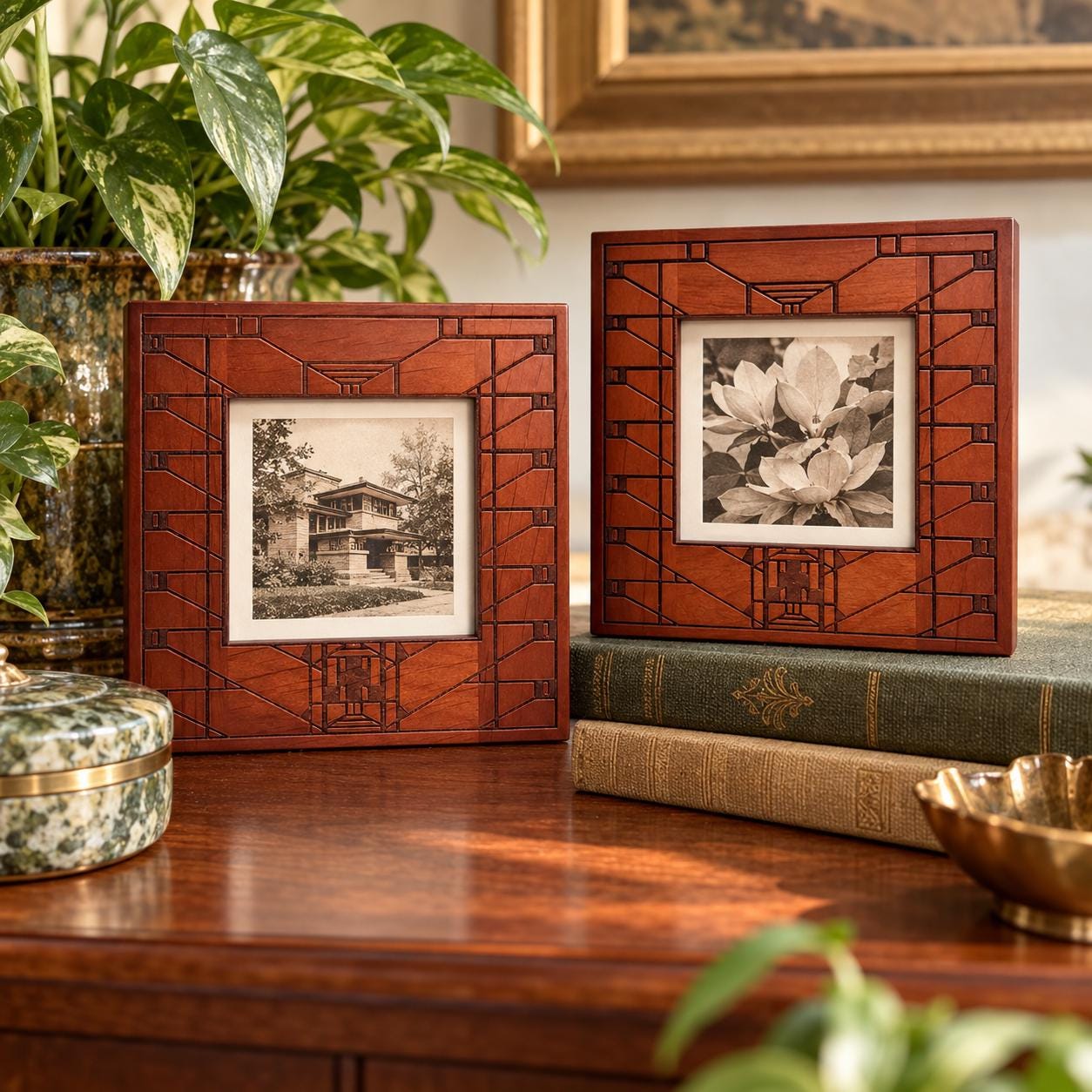 Frank Lloyd Wright Picture Frame - Etsy
